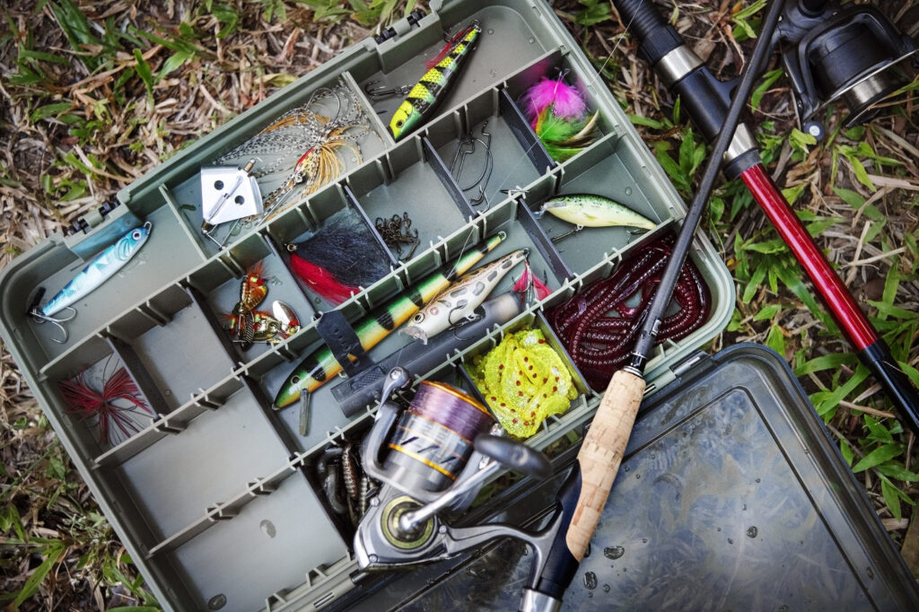 aerial view tackle box ground 1